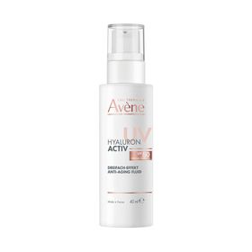 Avène HYALURON ACTIV UV – Dreifach wirkendes Anti-Aging-Fluid mit LSF50, glättet Falten und reduziert Pigmentflecken