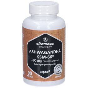 vitamaze amazing life ASHWAGANDHA KSM-66® 600 mg (5% Withanolide)