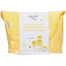 WELEDA baby Babypflegeset mit Multifunktions-Wickelunterlage