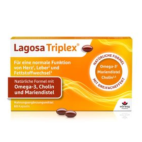 Lagosa Triplex® 3-in-1 mit Omega-3, Cholin & Mariendistel
