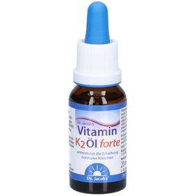 VITAMIN K2 ÖL forte 200µg all-trans MK7 Dr.Jac.FLE