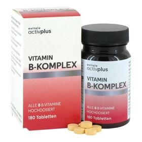 Avitale activplus Vitamin B-Komplex mit allen 8 B-Vitaminen