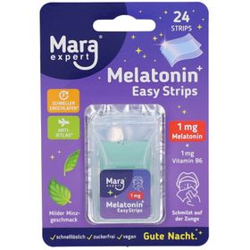 Mara Expert Melatonin+ Easy Strips 1 mg mit Vitamin B6