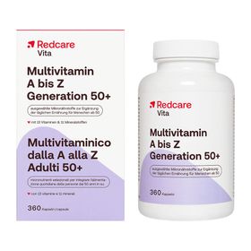 Redcare Vita Multivitamin A bis Z Generation 50+