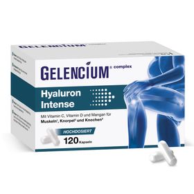 GELENCIUM® Hyaluron Intense hochdosiert 500 mg mit Vitamin C