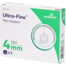 embecta Ultra-Fine Pen-Nadeln 32G 4 mm