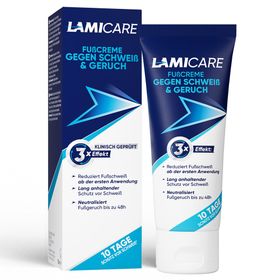 LamiCare Fußcreme gegen Fußschweiß & Fußgeruch