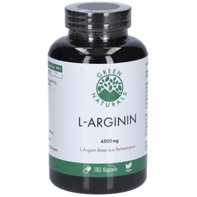 GREEN NATURALS L-Arginin Base 4500 mg vegan