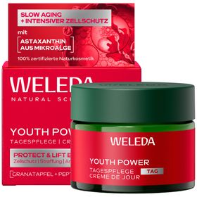 Weleda Youth Power Tagespflege Granatapfel – Anti-Aging mit Astaxanthin