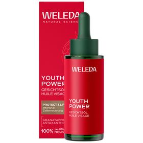 Weleda Youth Power Gesichtsöl Granatapfel – 7 Bio-Pflanzenöle für Anti-Aging