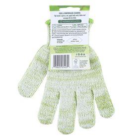 EcoTools® Bade- & Duschhandschuhe Peeling Grün