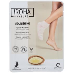 IROHA NATURE Pflegende Maskensocken mit Arganöl