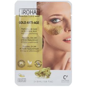 IROHA NATURE Augenpflaster aus extra fester Folie - 24K GOLD