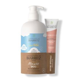 LABORATOIRES DE BIARRITZ® Petit Duo Ohne Parfum – Waschgel & Reparaturcreme