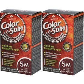 Les 3 Chênes Color & Soin Coloration 5M Hellbraun Mahagoni