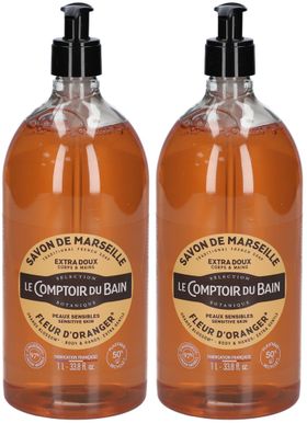 Le Comptoir du Bain Traditionelle Seife aus Marseille Orangenblüte