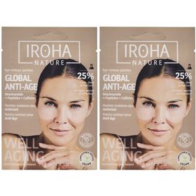 IROHA NATURE Globale Augenpflegepflaster auf Niacinamidbasis