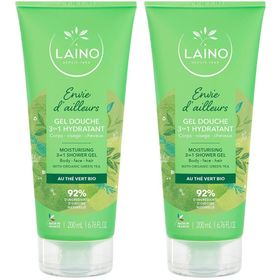 LAINO Dusch-Shampoo 3 in 1 Grüner Tee BIO