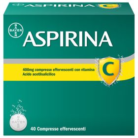 Aspirina C 400mg Raffreddore e Influenza Compresse Effervescenti