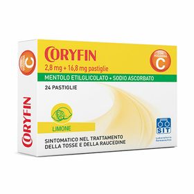 CORYFIN C 2,8 mg + 16,8 mg Pastiglie