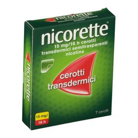 Nicorette® 15 mg/16 h Cerotti Transdermici Semitrasparenti Nicotina