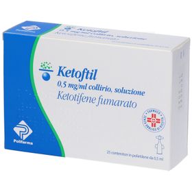 Ketoftil 0,5 mg/ml Collirio Soluzione