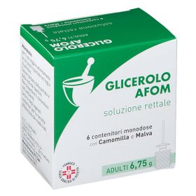 Glicerolo AFOM Adulti 6,75g Soluzione Rettale