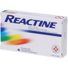 Reactine 5 mg + 120 mg Compresse