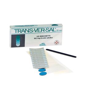 TRANS-VER-SAL® 10 Cerotti Transdermici 36,3 mg 20 mm