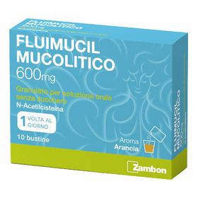 FLUIMUCIL MUCOLITICO 600 mg Granulato 10 Bustine