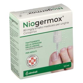 Niogermox® 80 mg/g smalto medicato per unghie 3,3 ml