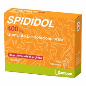 SPIDIDOL 12 Bustine 400 mg Gusto albicocca