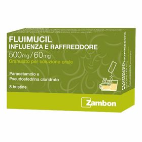 FLUIMUCIL Influenza e Raffreddore 500 mg/60 mg