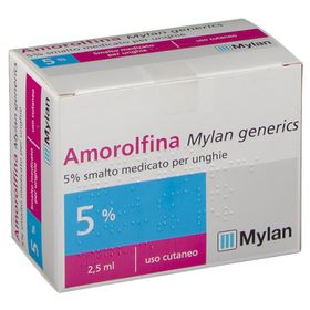 Amorolfina Mylan generics Smalto