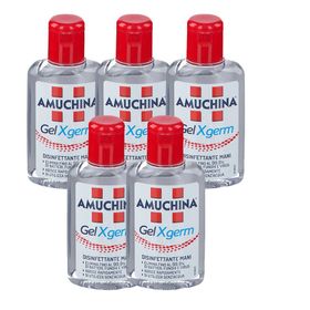 AMUCHINA® Gel X-Germ Disinfettante Mani Set da 5