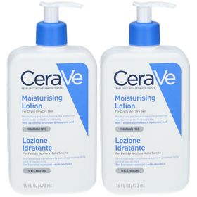 CeraVe Lozione Idratante Corpo Pelli da Secche a molto Secche