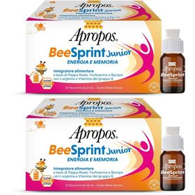 Apropos Bee Sprint Junior Energia e Memoria Flaconcini Gusto Miele e Arancia