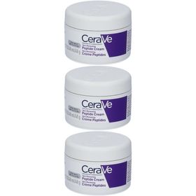 CeraVe Skin Renewing Crema Viso Peptidi, Con Complesso di Peptidi, 3 Ceramidi Essenziali e Niacinamide,  Per i Primi Segni dell'Età, 48g