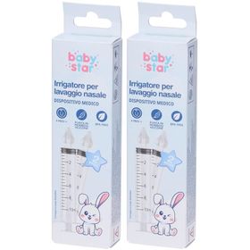 Irrigatore Lavaggio Nasale Baby Star 2 Pezzi
