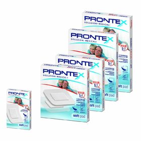 Safety PRONTEX Soft Pad 10 x 8 cm 5 compresse in tnt + 1 impermeabile