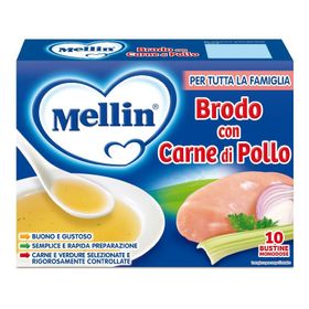 Mellin Fleischbrühe Huhn 10 Beutel X 5 G Mellin
