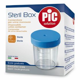 Pic Solution Steril Box Contenitore per Urine Monouso