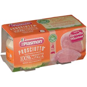 Plasmon Homogenisierter gekochter Schinken 80 G X 2 Stück Plasmon