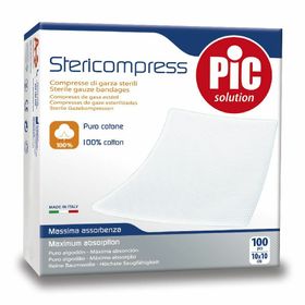 Pic Solution Stericompress 10 cm x 10 cm
