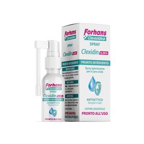 Mundspülungsspray mit Chlorhexidin Forhans Clexidin 50ml Forhans