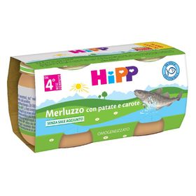 Hipp Fischbrei Kabeljau Karotten Kartoffeln 2x80 g Hipp