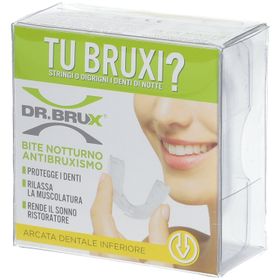 DR. BRUX® Bite Notturno Antibruxismo Arcata Dentale Inferiore