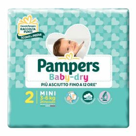 Pampers Baby-Dry Midi 3-6 kg