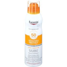Eucerin® Sensitive Protect Sun Spray Transparent Dry Touch SPF 50