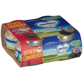 Mellin Pürierter Truthahn 4x80 G Mellin